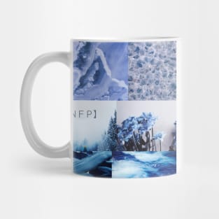 INFP- aesthetic- nature beauty- blue themed Mug